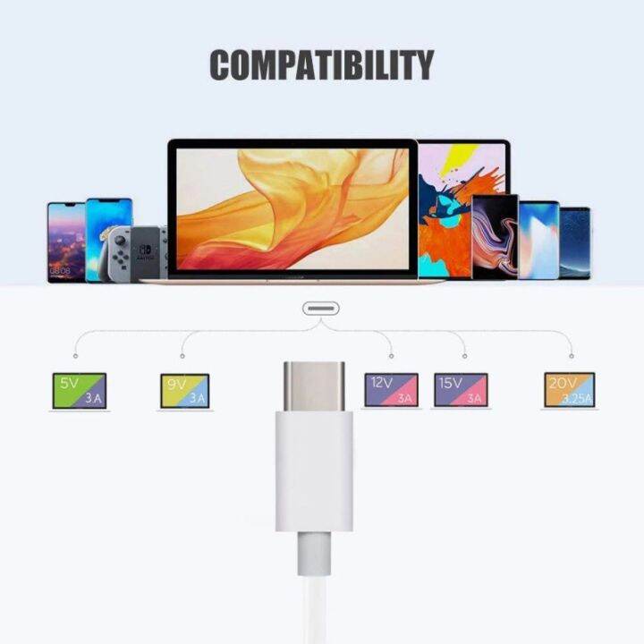 65w-ที่ชาร์จ-usb-c-เป็น-type-c-for-huawei-p40-pro-mate-xs-p30-mate30-pro-matebook-d15-d1-charger-adapter-and-cable