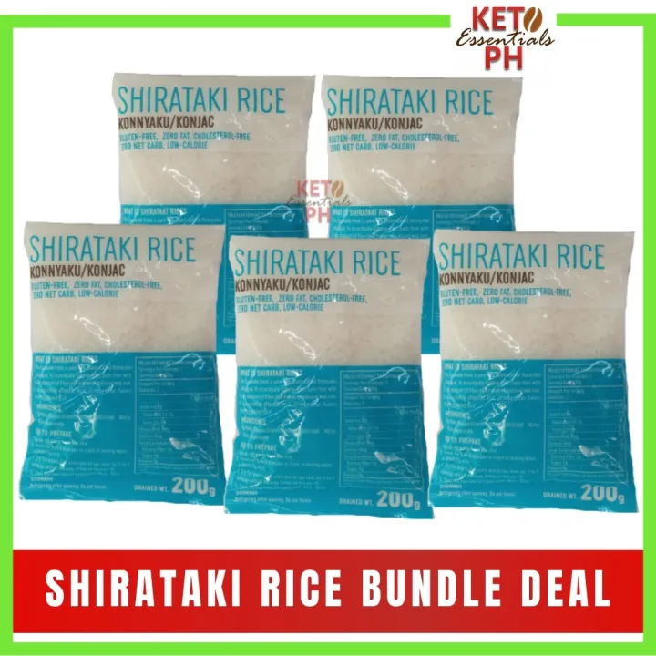 Shirataki Rice Keto Rice Bundle Deal Lazada PH