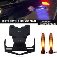 D Motorcycle Rear License Plate Holder Bracket With Light Tail Tidy Fender Eliminator For Yamaha Tenere 700 XT700Z Tenere700 2019-