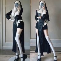 DF [Hot Spot] Halloween nun costume cos sexy chowbi uniform same cosplay cartoon role-playing costume