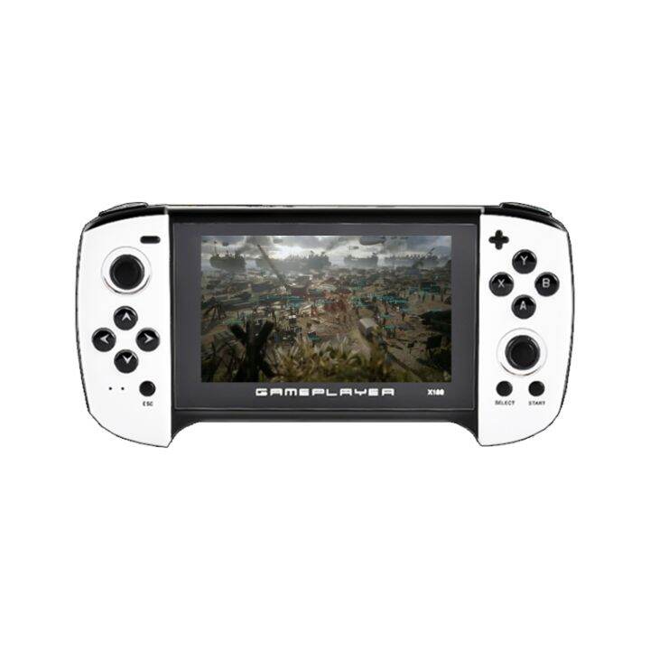 【Lowest price】X18Plus Handheld Game Console 4.3 Inch Large Screen Dual