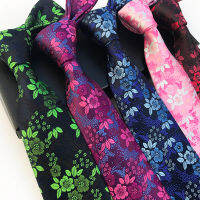 Light Purple Ties Are Decorated with Small Blue Flowers The Best Tie for Your Date