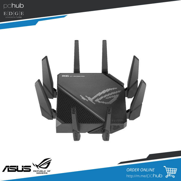 Asus ROG Rapture GT AX11000 Pro, Ai Mesh router, WiFi AX11000, triple