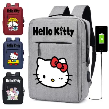  Hello Kitty Mini Backpack Kawaii Bag for Toddler Girls - Kids'  School Travel Bag - Girl's Fashion Accessory (Leopard)
