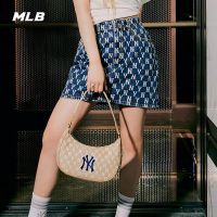 【 พร้อมส่ง 】2023 ฤดูร้อน mlb กระโปรงยีนส์ ny เดรสยีนส์แฟชั่นลายดอกไม้เต็มพิมพ์กระโปรงแฟชั่นกระโปรงสะโพก