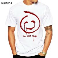 Am Red John Shirt The Mentalist Cult Tv Serial Killer Zombie Horror Classic Tee Shirt 100% cotton T-shirt