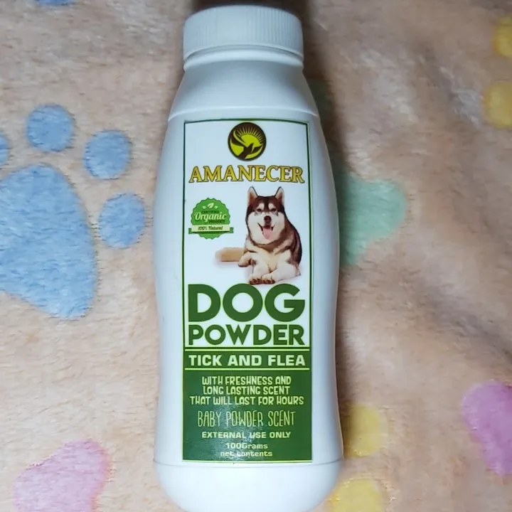 Organic Anti Tick and Flea Powder 100g Lazada PH