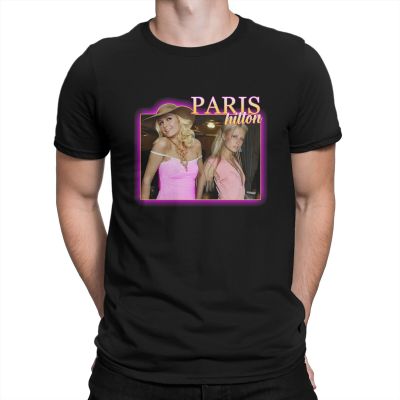Mens princess T Shirt Y2k Actor Paris-Hilton Cotton Tops Vintage Short Sleeve Round Collar Tee Shirt Graphic Printed T-Shirts XS-4XL-5XL-6XL