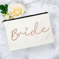 HOT JKCXLLAQESS 531 Bolsa De Maquajille Con Logipo Impresso De Amor Para Mujer Bolsa De Maquillaje Con Bolsillo พาราดาม่า De Honor Lápiz Labial Bolsa De Pincel Maquillaje De Capacidad Boda