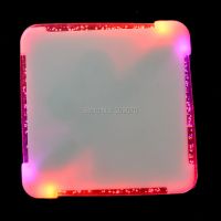 LED Coaster square Bottle Cup Pad Mat Lighting Up for Drink Coffee table mat cup wad cup mat