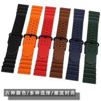 Rubber Watch Bands Quick Release 20mm 22mm 24mm Watch Accessories Orange Sport Watch Strap Smart Watch celet Belt For Casio