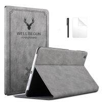 Slim Flip Retro Deer PU Leather Case for Huawei MediaPad M6 10.8 2019 Smart Stand Cover for Huawei M6 10.8 Tablet Case FilmGift