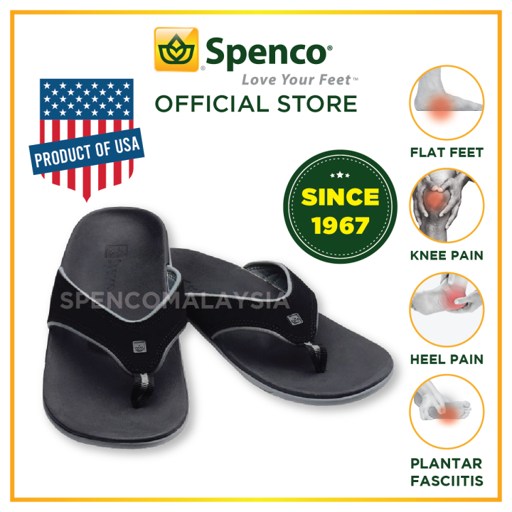 Spenco yumi men's on sale orthotic flip flops