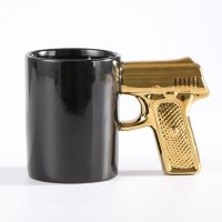 hotx【DT】 350ml Mug Gun Cup Valentines Day Pistol for Child Xmas gift