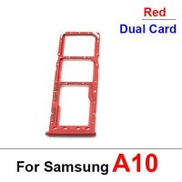 ของแท้ใหม่สำหรับ Samsung Galaxy A10 A50 A30 A20 A305F A505F A505 A305ช่องใส่ซิมการ์ดแบบคู่อะแดปเตอร์อุปกรณ์เสริม LKT37122อะไหล่