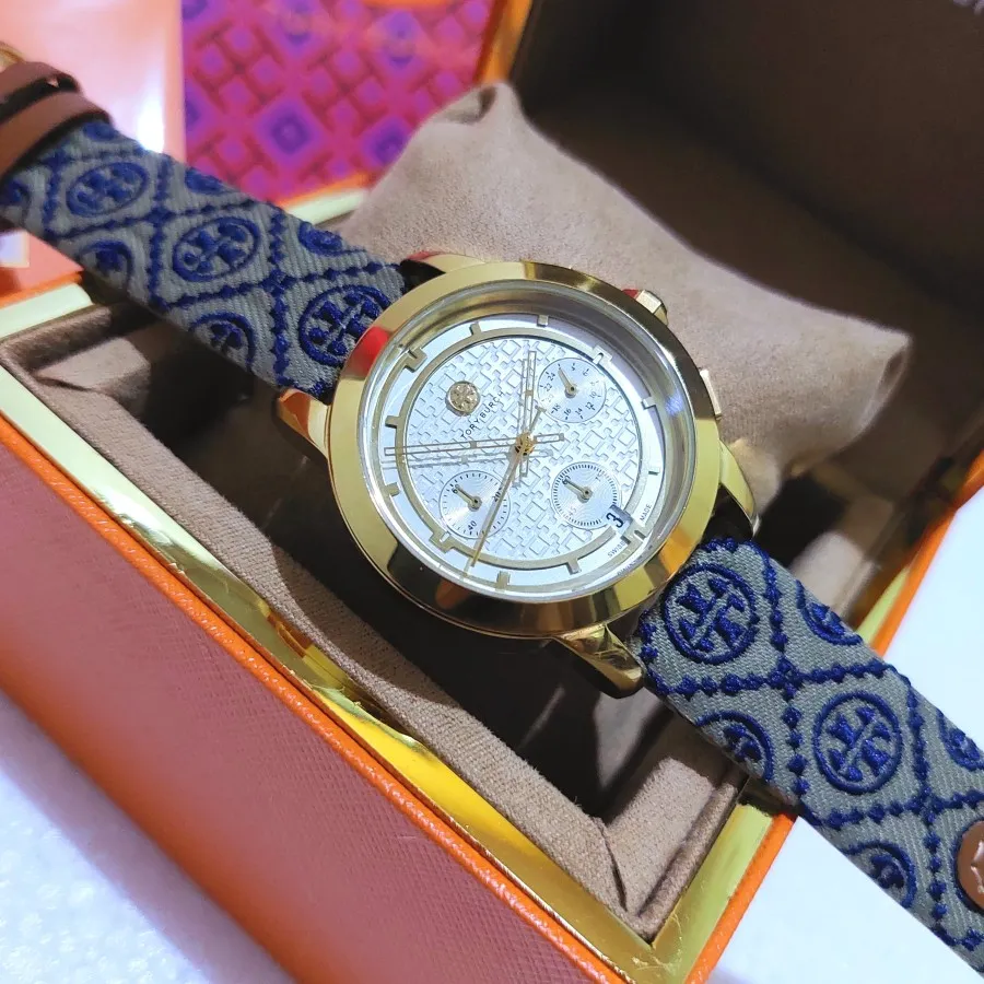 Cashback !!! Jam Tangan Wanita Terbaru Tory Burch Tb1024 Tbw1035