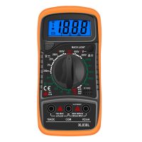 XL830L Digital Multimeter LCD Backlight AC/DC Ammeter Voltmeter Ohm Voltage Tester Meter Multimeter Universal Tester Electrical Trade Tools Testers