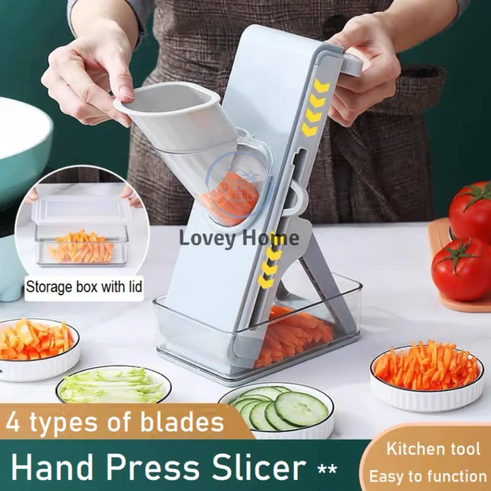 Hand Press Slice Mandoline