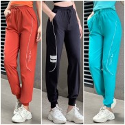 Quần Jogger Thể Thao Nữ M-LEAD Chất Dù Nhanh Khô Tập Gym Leo Núi Chạy Bộ