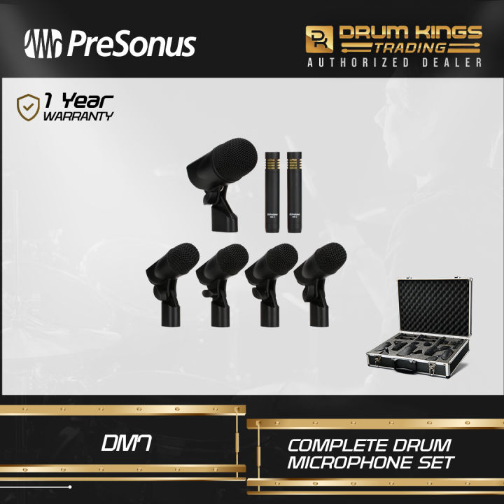 PreSonus DM-7 Drum Microphone Set