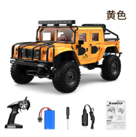 St【ในสต็อก】【ต้นฉบับอิเล็กทรอนิกส์ Q121รถ RC 1/12เต็มโลหะ RC รถบรรทุก2.4กรัม4WD RC ปิดถนนตีนตะขาบทหารรถบรรทุกกองทัพรถเด็กของขวัญเด็กของเล่นสำหรับเด็ก