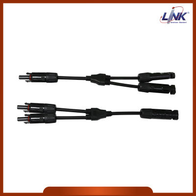 (LINK) MC4 Y-Branch Cable , 2 to 1 w/Connector (Pair) 1500 V , TUV StandardSKU : CB-1014