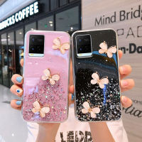 เคสโทรศัพท์ Vivo V29 5g Y27 5g Y36 5g Y33T Y21S Y21 Y33S Y21T ใหม่2022แฟชั่น3D คริสตัลผีเสื้อเงา Starry Sky Soft ซิลิโคนเคส Vivo Y36 4g Y21s Y33t Y21t กรณี