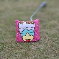 Ice Cream Golf Club #1 #3 #5 Wood Headcovers Driver Fairway Woods Cover PU Putter Head Covers Set Protector Golf Accessories