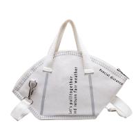 Womens Mask Style Handbag Fashion Trendy Ladies Shopper Bag Unique Design Trendy Shoulder Bags Black White SL