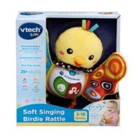 [คูปองลดเพิ่ม+เงินคืน] VTECH ของเล่นเขย่าอิเล็กโทรนิกส์รูปนก SOFT SINGING BIRDIE RATTLE