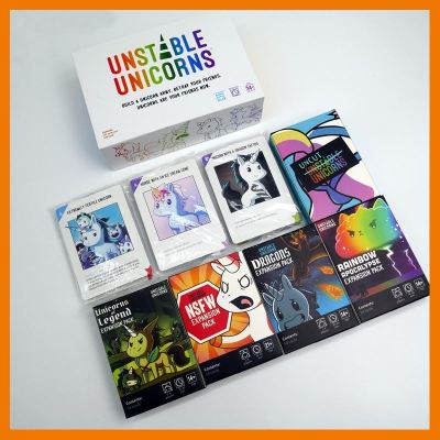 สินค้าขายดี!!! Unstable Unicorns Board Game Card Parent-child Interaction Board Game #ของเล่น โมเดล ทะเล ของเล่น ของขวัญ ของสะสม รถ หุ่นยนต์ ตุ๊กตา สวนน้ำ สระน้ำ ฟิกเกอร์ Model