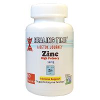 Zinc gluconate (  plus Copper citrate ) ratio 15 mg, essential for enzyme reaction , immune support, cell growth and division , protein production , DNA synthesis