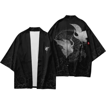 Japanese Samurai Kimono Set Kendo Gi Hakama Pants Haori Jacket Cosplay  Costume