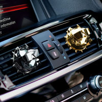 Creative Auto Internal Vent Fragrance Scent Odor Diffuser Bulldog Car Air Freshener Scent Parfum Clip Small Decor Accessories