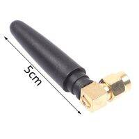 2.4G WIFI Bluetooth Radio Antenna 2.5DB Gain SMA Male Plug Connector Right Angle Car Antenna