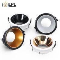 【LZ】✘✓  LED Downlights Frame de alumínio suportes de fixação redonda recorte não ajustável 75mm para MR16 GU10 lâmpada sem lâmpada sem lâmpada