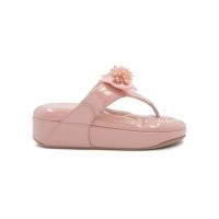 SHU SOFASHOES SWEETCHIC GLOSSY FLAMINGO PINK รองเท้าแตะหญิง