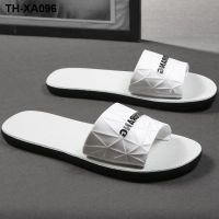 Web celebrity male slippers outside ins summer outdoor tide han edition mens personality anti-skid one