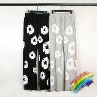 Foam Print kapok Kane West Sweatpants streetwear drawstring TRACK pants