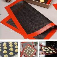 Non-Stick Silicone Cookie Pad Rolling Dough Mat High Temperature Resistant Batters Flour Fondant Kitchen Baking Supply