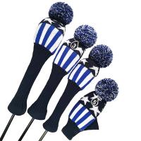 ✢卐 HelloToU PLUSKER Flag HeadCover for Driver Fairway And Woods with Neck Knitted Proector 3Pcs/Set