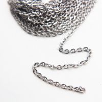 【CW】 5Meters 16.4ft Chain Necklace Extender Twisted Chains for Jewelry Accessories Making