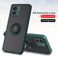 แม่เหล็กกันกระแทกขอบเคสสำหรับโมโตโรล่า40เต็มเลนส์ด้านหลังครอบสำหรับ Motorola ขอบ40เคสห่อหุ้ม Qiying ป้องกันรอยขีดข่วนโทรศัพท์