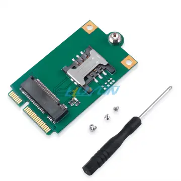 PCI-E WiFi Adapter Bluetooth-Compatible Adapter Mini PCI Express to PCIE X1  for Mini PCI E Wifi 3G/4G/LTE+SIM Slot Network Card