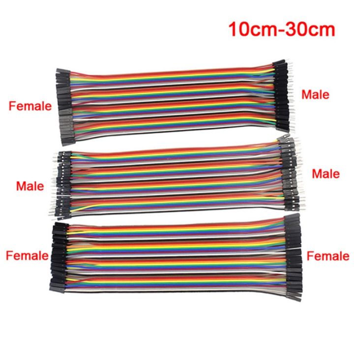 10cm 20cm 30cm 2.54mm Dupont Jumper Wires Cables Male to Male Female to  Female Male to Female (30CM Female to Female)