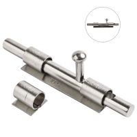 【LZ】☃  1Pcs 5.5Inch Stainless Steel Door Latch Sliding Lock Bolt Latch Hasp Staple Gate Safety Lock Home Improvement Hardware