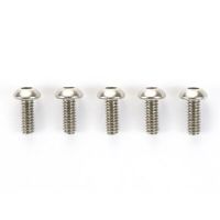 [ชุดแต่งรถบังคับ] TAMIYA 54421 OP.1421 2x5mm Titanium Round Head Socket Screw (5pcs.) ชุดแต่งทามิย่าแท้ rc