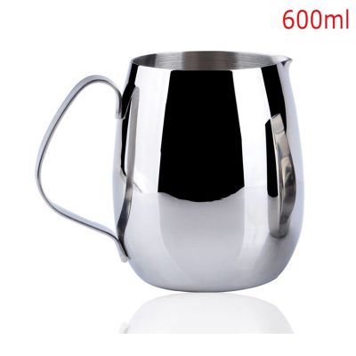 300ml 350ml 600ml Stainless Steel Coffee Pitcher Barista gear 3 types choice Kitchen Coffee Milk Frothing coffee Jug Teapot