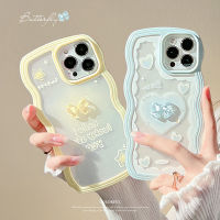 Apple โบว์เคสโทรศัพท์มือถือสามมิติ iPhone 14/13/12/11/X/x/xr ซิลิโคน13 Plus เคสนิ่มขอบคลื่นสูงสุด13 Pro เคสป้องกันโทรศัพท์มือถือ12 Mini Anti-Drop