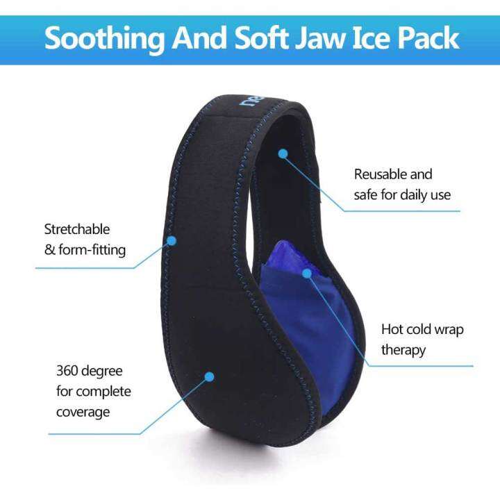 Jaw Ice Pack For Face Oral Surgery Wisdom Teeth Reusable Ice Cold Pack